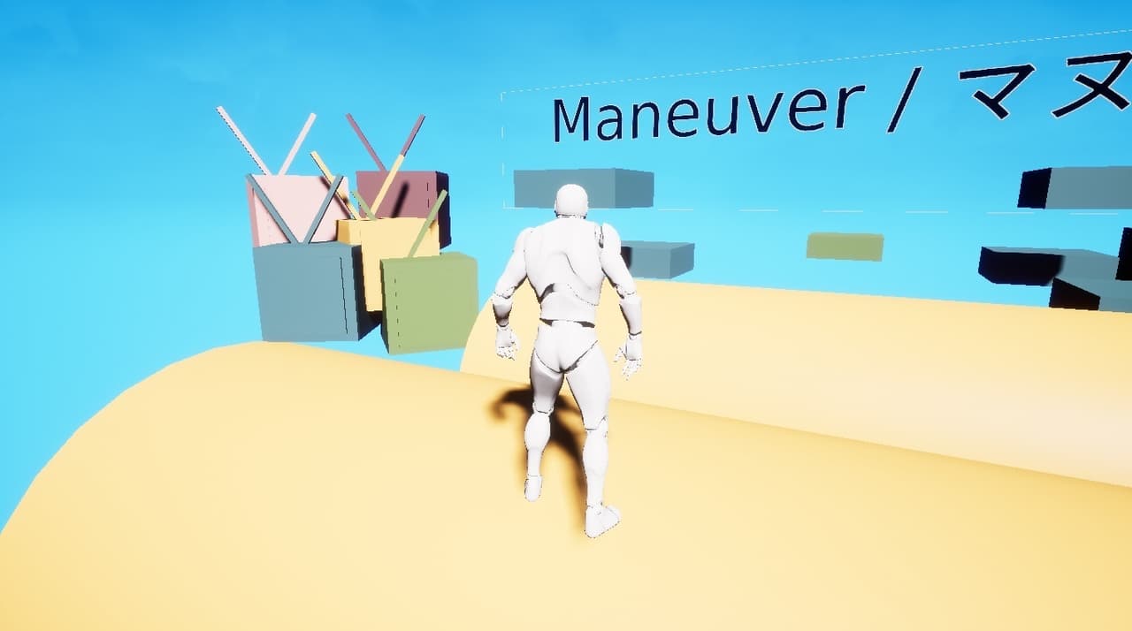Platform Runner #3025 (TV wipeout edition) #Ue4JamSummer