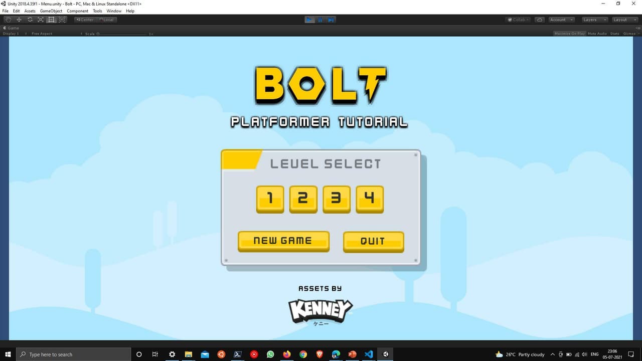 Bolt Platformer screenshot 2