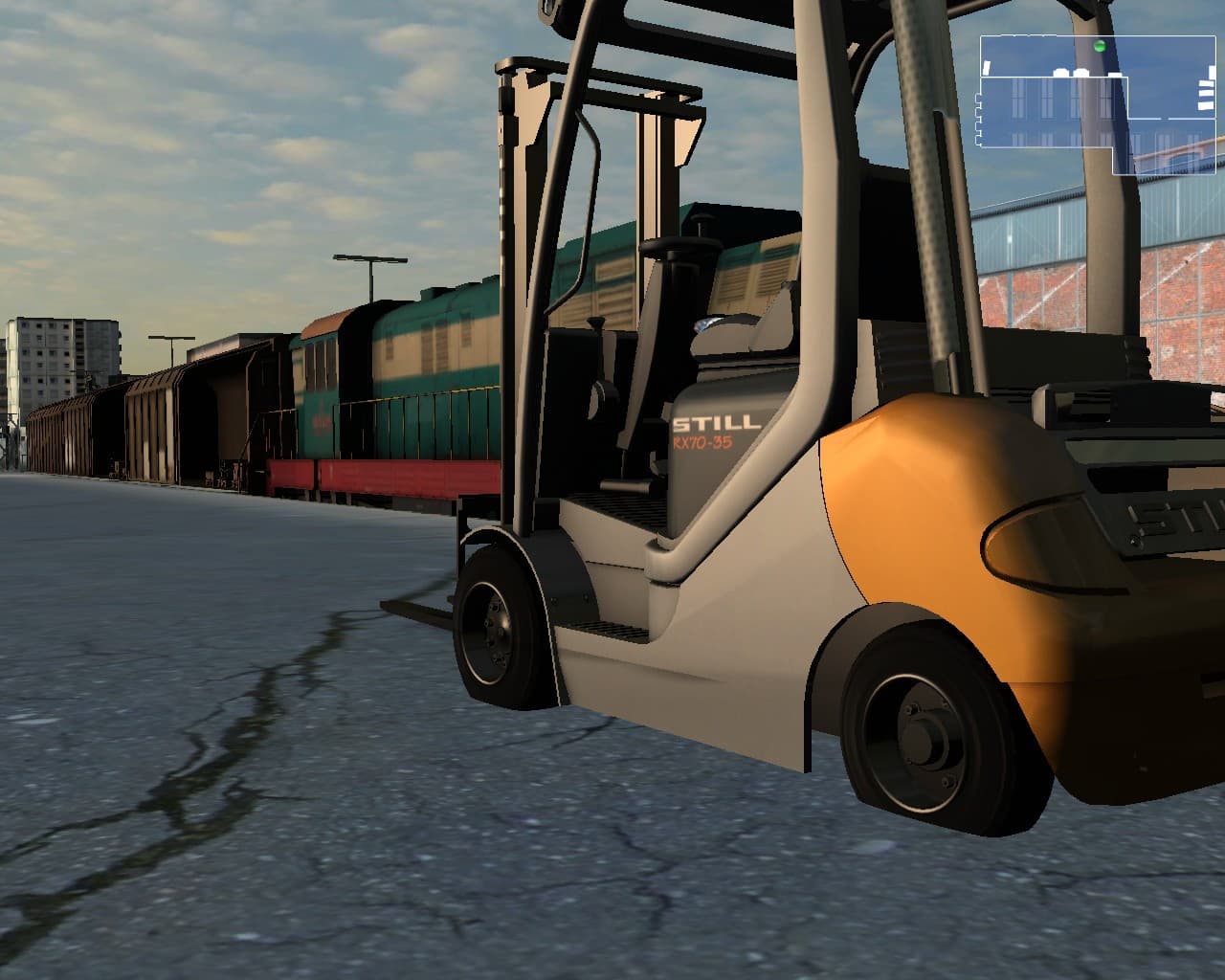 Forklift Truck Simulator 2009 screenshot 5