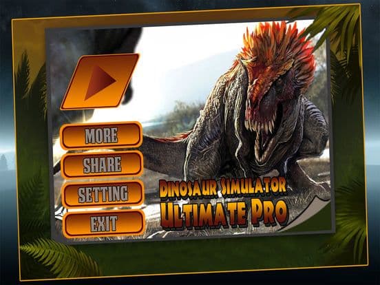 Ultimate Dinosaur Simulator 2016- Deadly Jurassic Rampage Assault Challenge screenshot 2