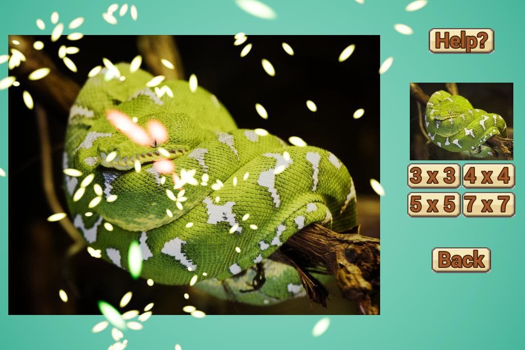 Snake Puzzle HD screenshot 4