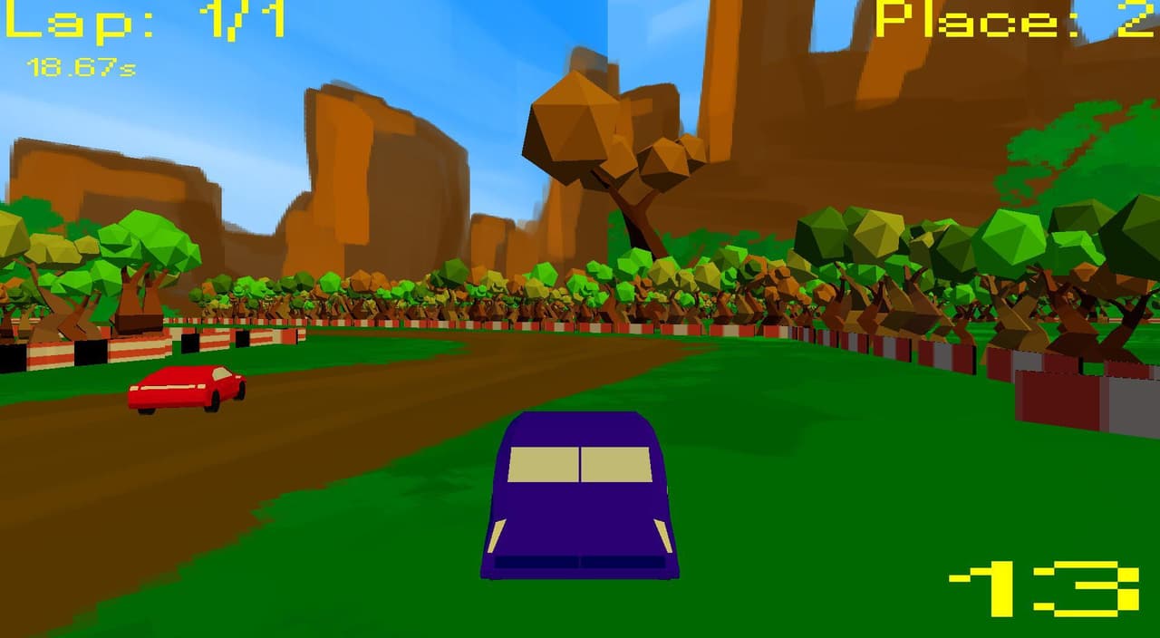 80s Racing Game