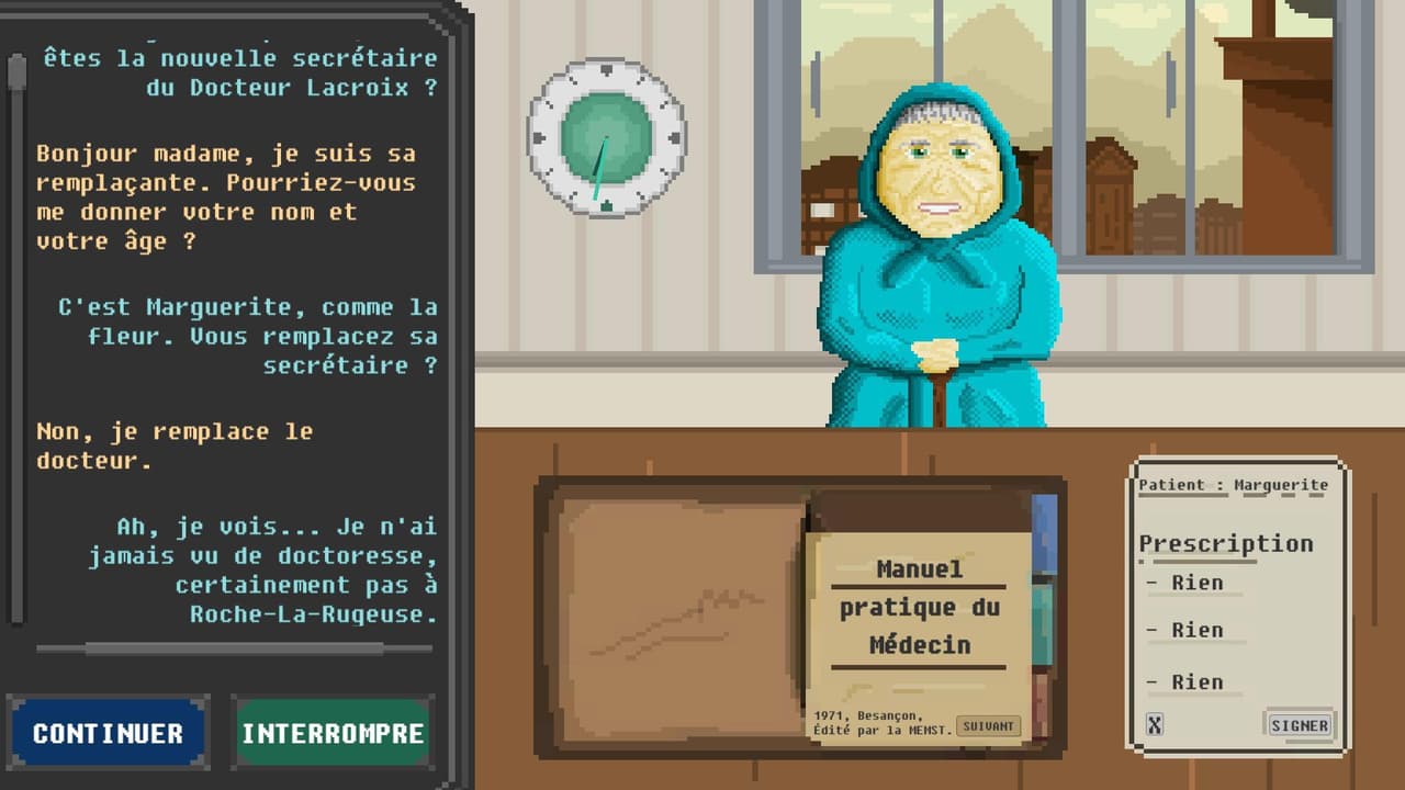 Bonjour Docteur !