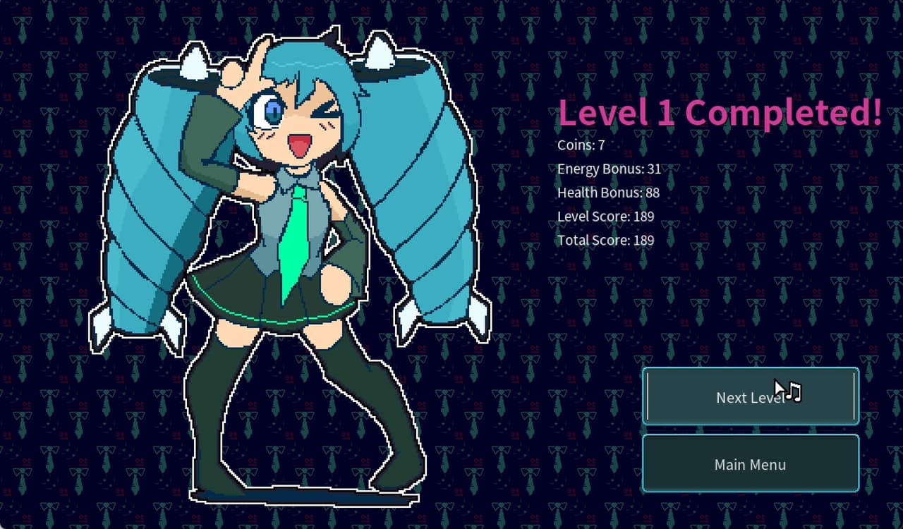 Twintails Jetpack II screenshot 3