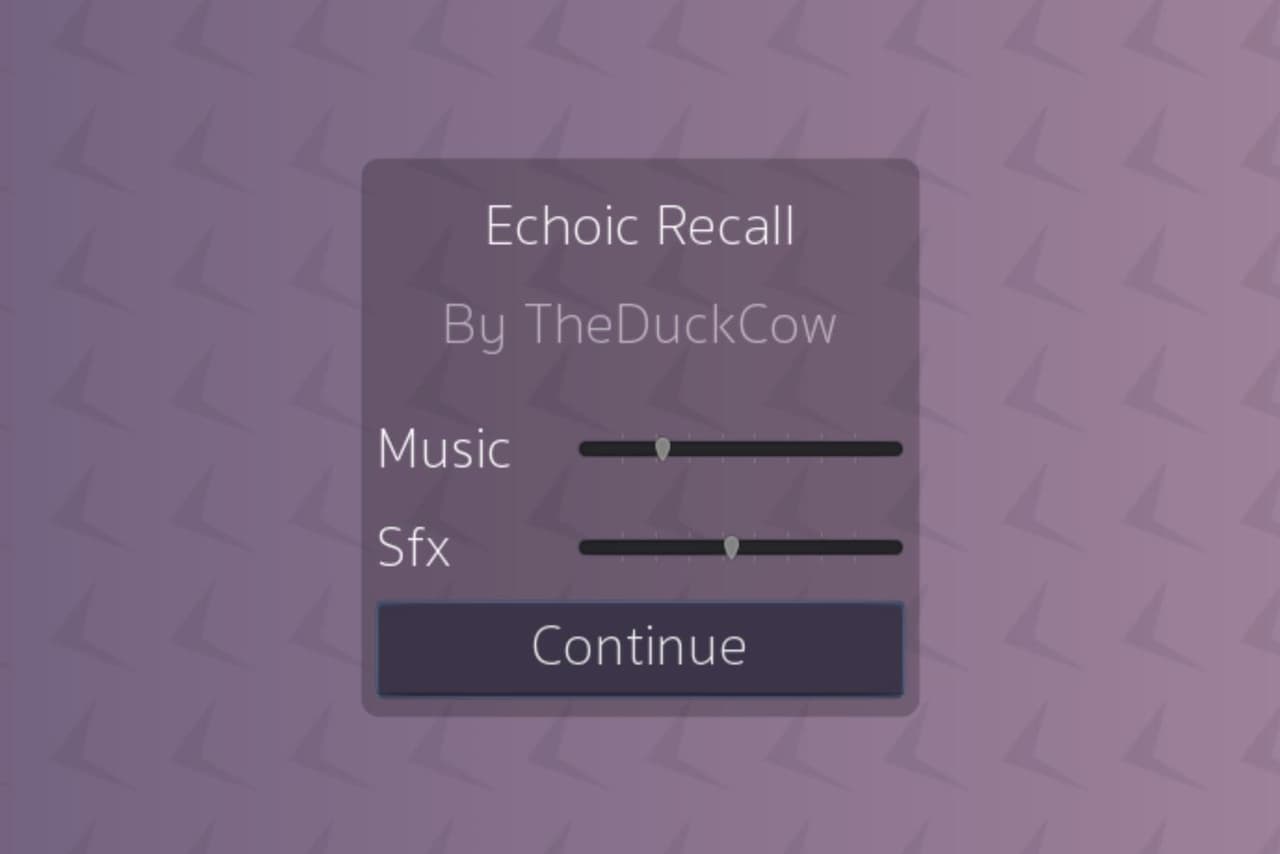 Echoic Recall