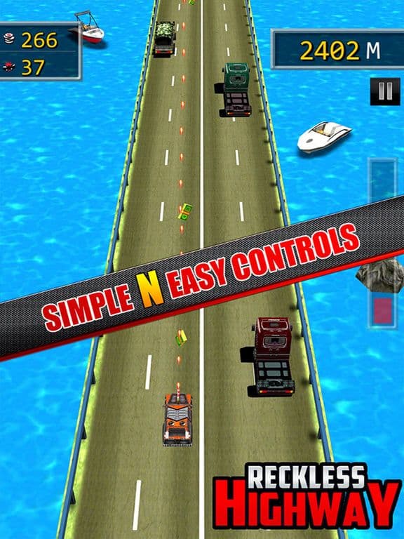 Reckless Highway - 3D Shooting And Racing Game screenshot 5