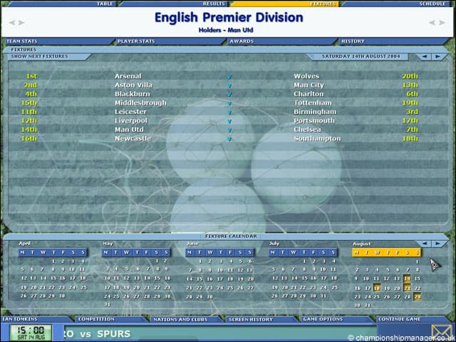 Championship Manager 5 screenshot 3