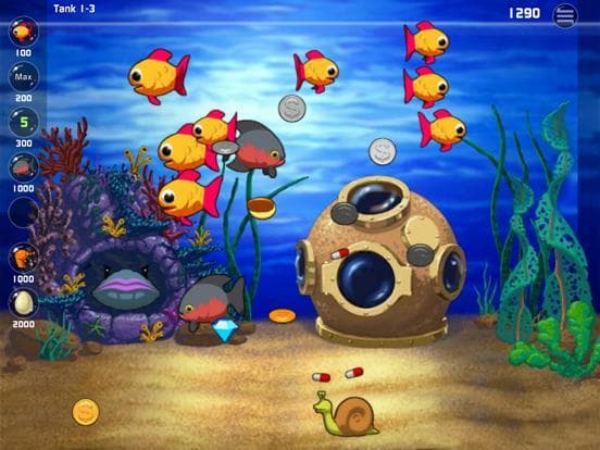 Insaniquarium! Deluxe screenshot 2