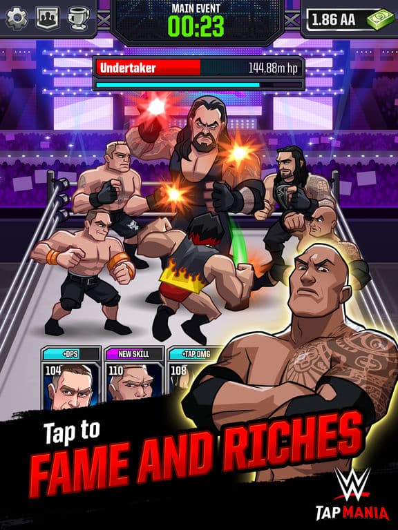 WWE Tap Mania screenshot 2