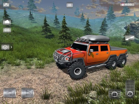 Offroad 6x6 Truck Driving 2017 - Driver Simulator screenshot 2