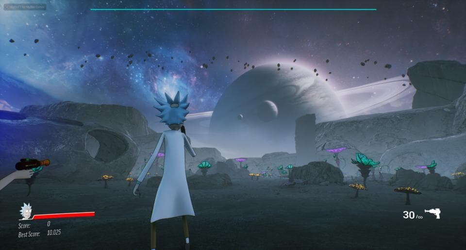 RickAndMorty FanGame screenshot 4