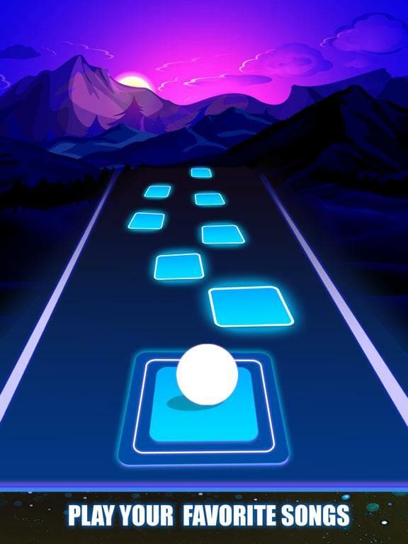 Magical Tiles Hop Ball 3d screenshot 3