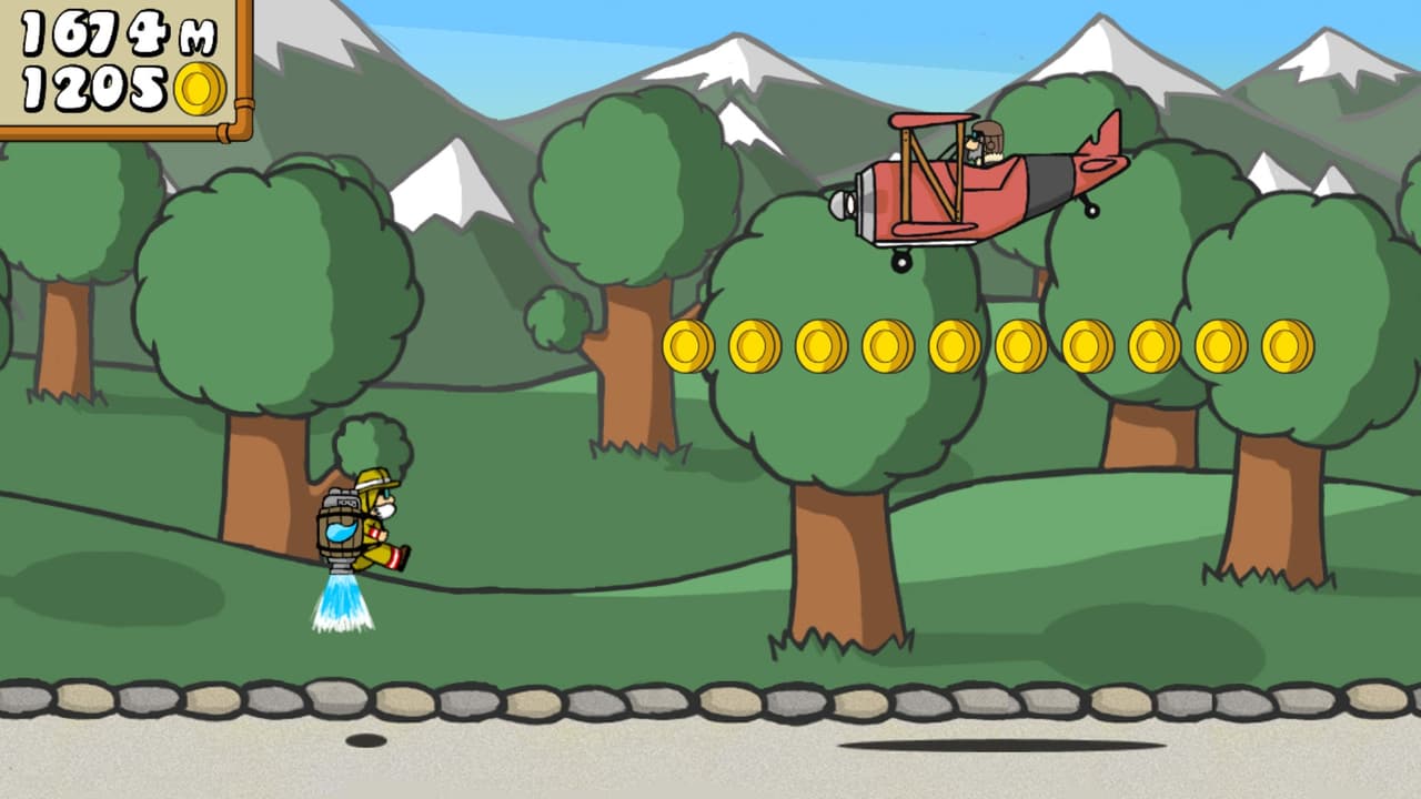 Dr. Gentlemans Jetpack Run screenshot 5
