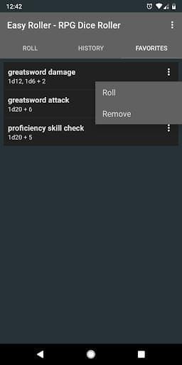 Easy Roller - RPG Dice Roller screenshot 6