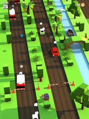 Crossy Barrier Dash - Reckless Road Rush Block 3 Free Edition screenshot 4
