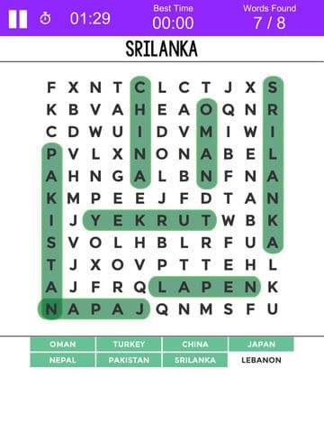 Word Search Puzzle! screenshot 5