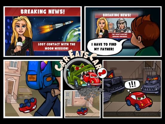 Car Eats Car 2 - Racing Game screenshot 4