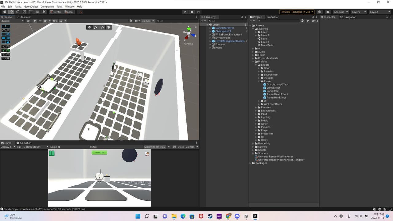 3D PlatformerTutorial