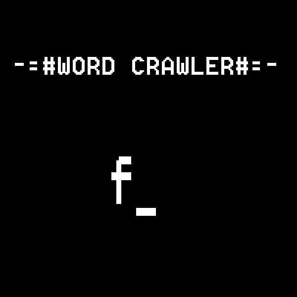 WORD CRAWLER