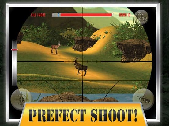 2016 3D Big Deer: Hunting Sniper Survival Pro screenshot 3