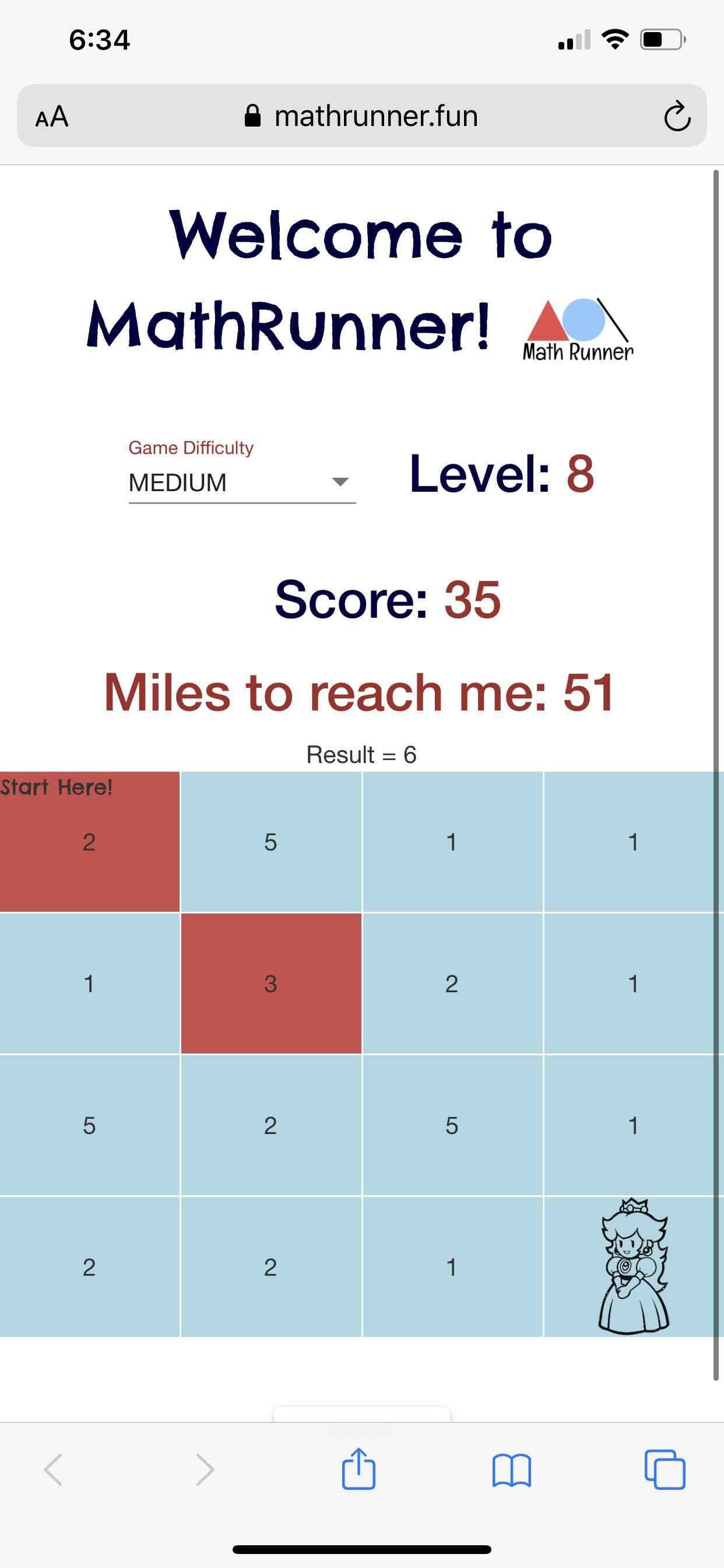 Math Runner screenshot 3
