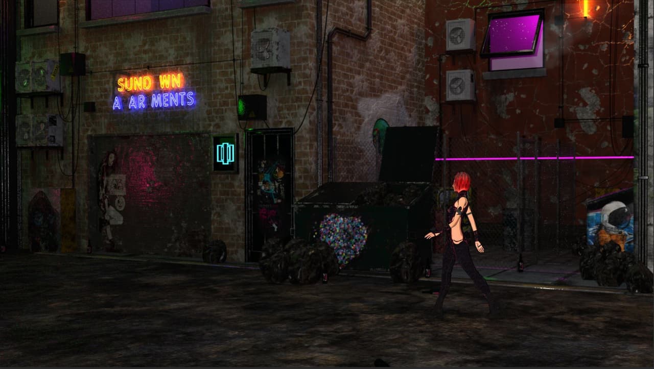 Cyber Noir Stories: The Trunk (DEMO Version) screenshot 2