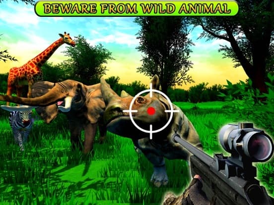 Jungle Four-Footed Animal Hunt screenshot 3