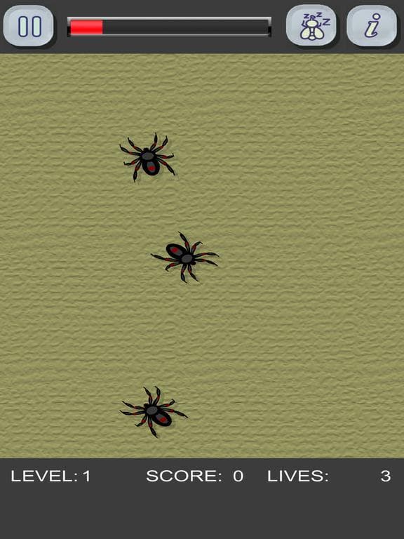 Kill the spiders! But do not touch the "Black Widow" (ad-free) screenshot 3