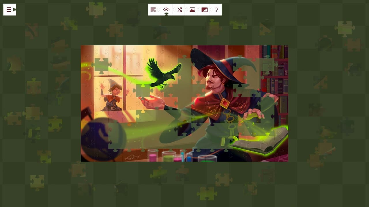 Magic Lessons in Wand Valley - jigsaw puzzle screenshot 3