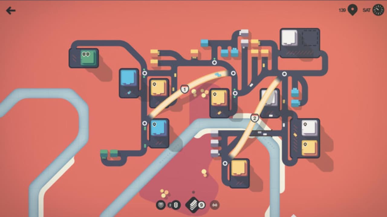 Mini Motorways (re-created version) screenshot 3