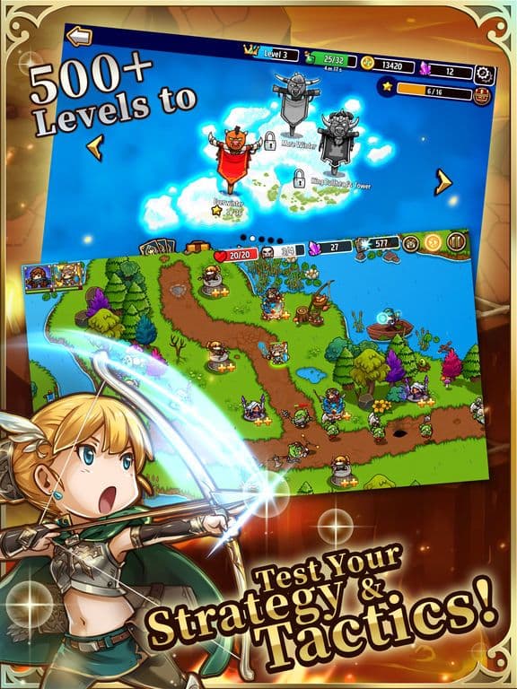 Crazy Defense Heroes screenshot 3