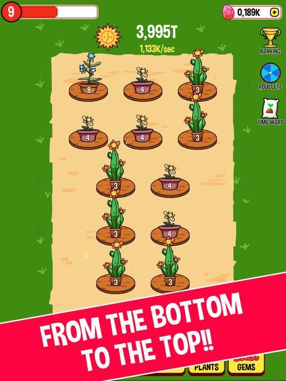Kawaii Plants - Merge Tycoon screenshot 2