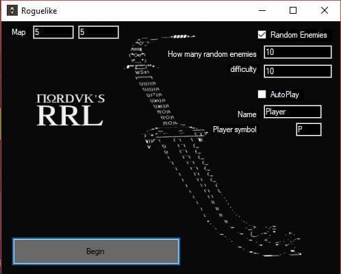 Norduks RRL (RandomRoguelike)