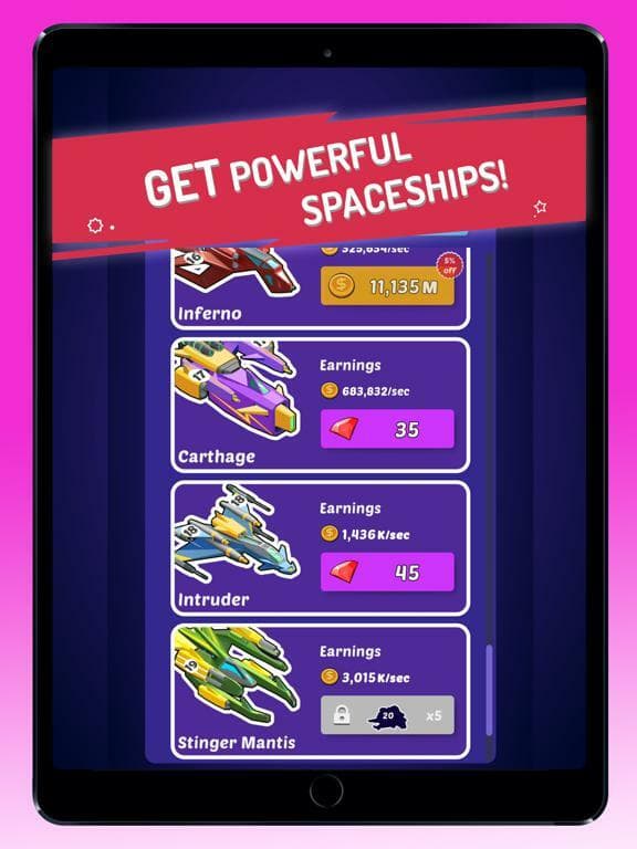 Merge Spaceships - Idle Game screenshot 5