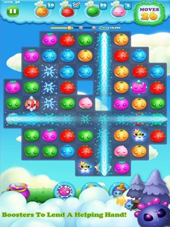 Candy Fruit King - Match 3 Splash Free Games