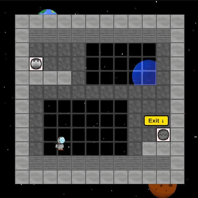 Falling in Space (Melten) screenshot 3