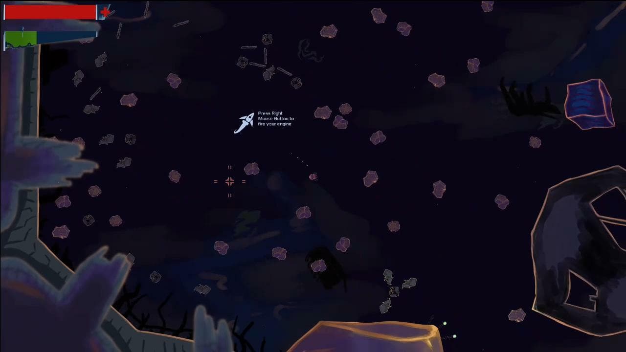 That day I got lost in an asteroid field screenshot 3
