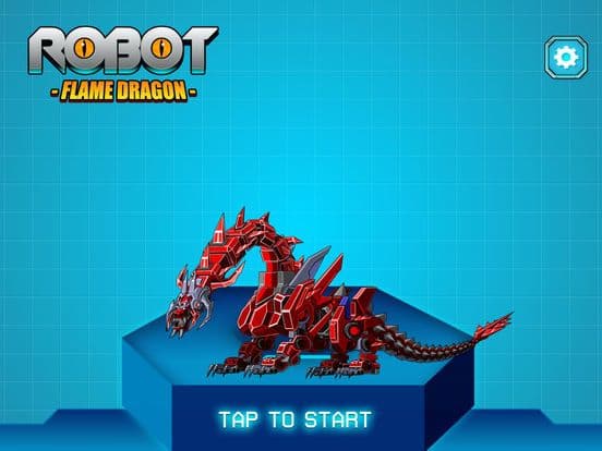 Robot FlameDragon:Amazing Toy Fight screenshot 2