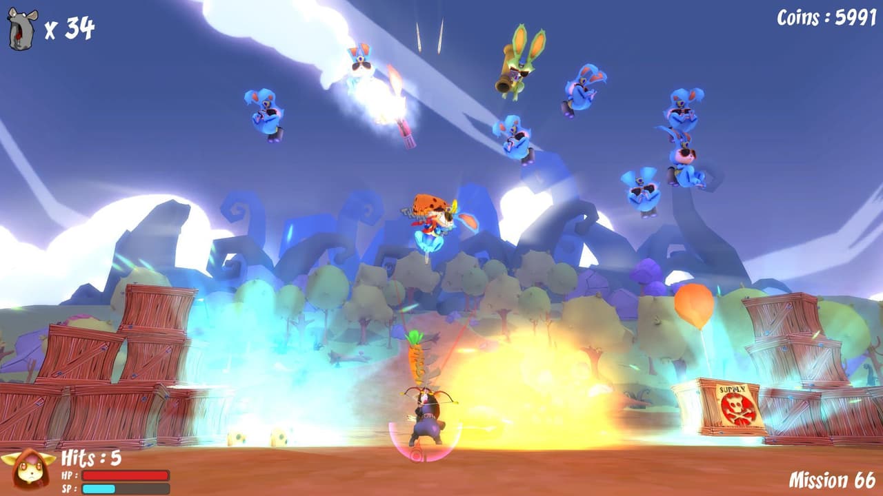 Ameline and The Ultimate Burger - demo screenshot 3
