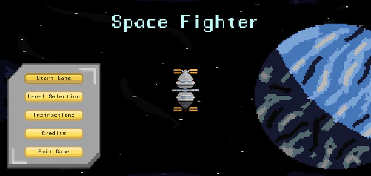 Space Fighter (itch) (hindba) screenshot 2
