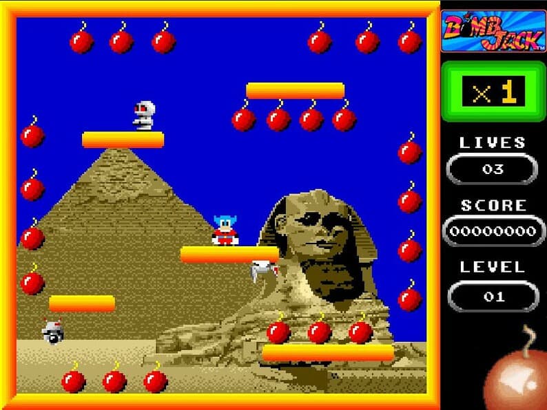 Bombjack (rvretrogames) screenshot 3