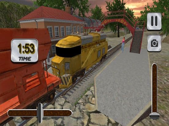 Drive Passenger Rail In Desert screenshot 3