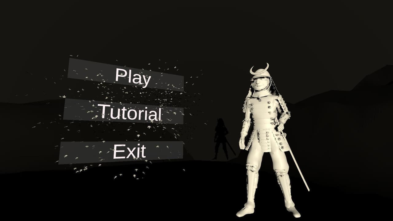 Samurai black & white screenshot 2