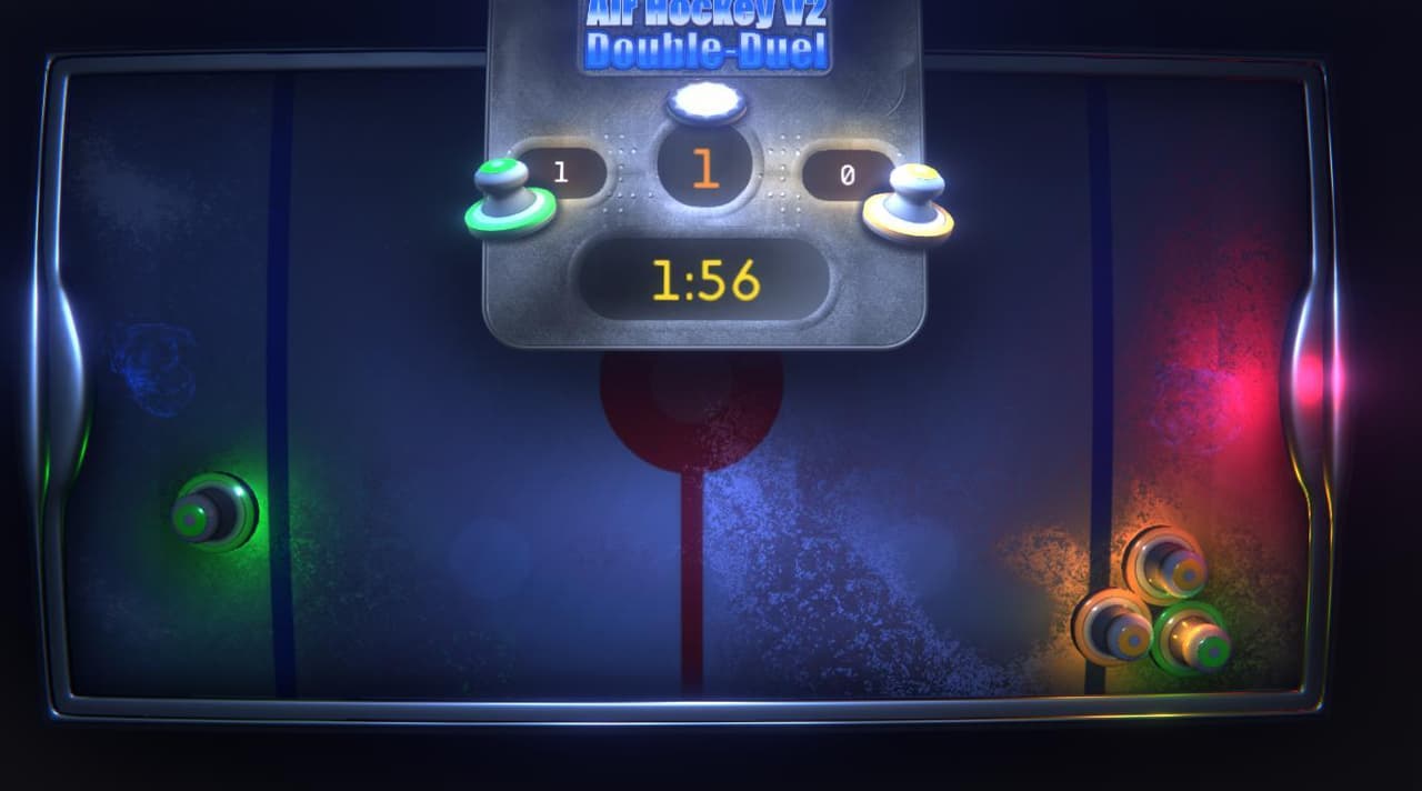 Air Hockey Double-Duel V2 (Studio-AE.org) screenshot 5