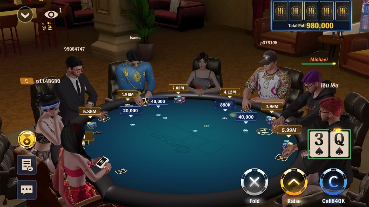 Hi Poker 3D:Texas Holdem screenshot 5