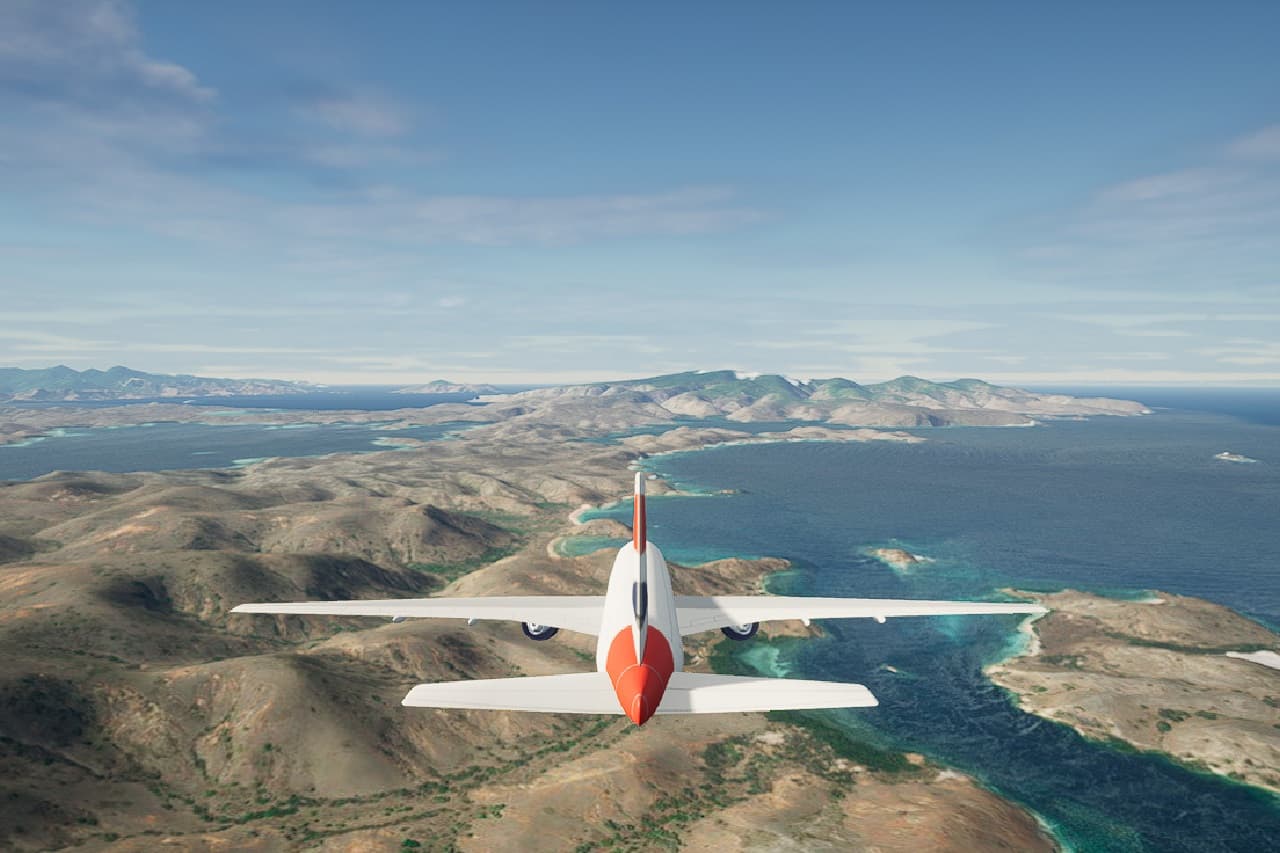 Flight Simulator (polygonvariable) screenshot 5