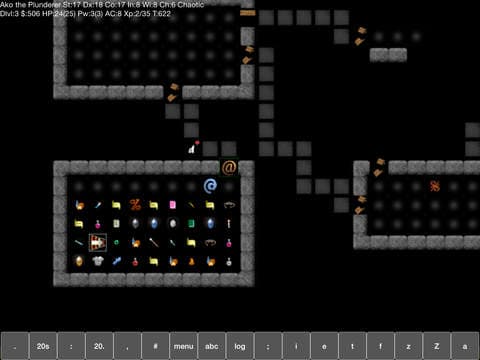 iNethack2 screenshot 3