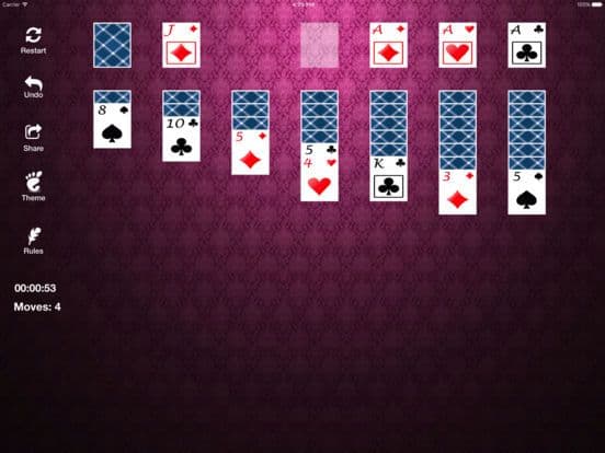 Solitaire Hard screenshot 2