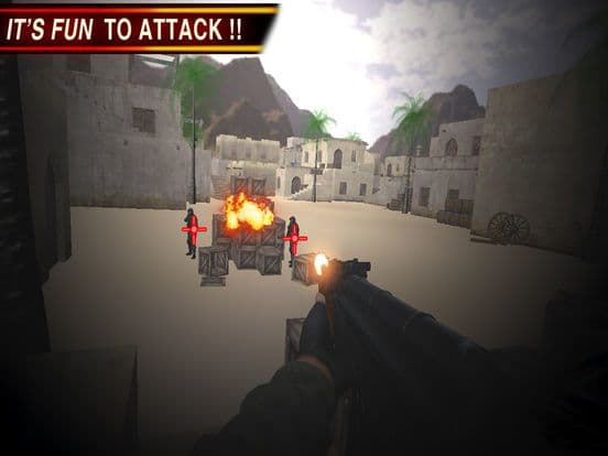 Extreme Desert Fury in Commando Game screenshot 4