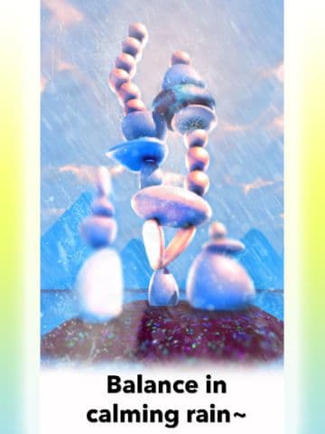 Zen Rock Balancing Simulator - Relax App for meditation, yoga and baby relaxation screenshot 3